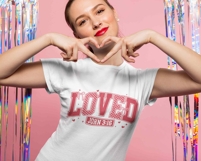 oved John 3:16 PNG, Christian Valentines Png, Valentine Png Product Image 3