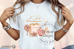 I Do Wedding PNG Bridal Shoes Gift Love Clipart Design Product Image 2