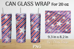 PATRIOTIC Tumbler Wrap Sublimation, 20 oz Patriotic Tumbler Product Image 7