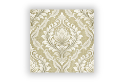 Fabric Toile Digital Paper Pack, Vintage Floral Toile Product Image 6