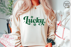 St. Patrick's Day SVG|Lucky Leprechaun Cat|Saint Patty's Day Product Image 5