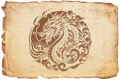 Fierce Oriental Dragon Head in Smoke Product Image 5