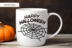 Spiderweb SVG PNG DXF Bundle Halloween Clipart Product Image 4