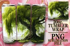 Sublimation Magic with Spring Trees Product Image 1