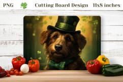 St Patrick&#039;s Day Cutting Board, Kitchen Cutting Board Design Product Image 1