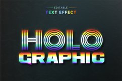 Editable Text Effect for Illustrator. Vector Graphic styles Product Image 1