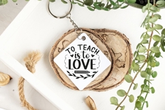 Teacher Quotes Keychain SVG Bundle Product Image 4