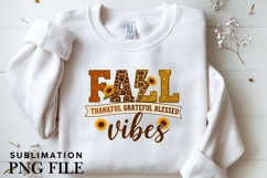 Fall vibes png design for T-shirts Product Image 3