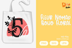 Fleur Nomad Boho Floral Monogram Product Image 1