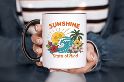 Sunshine state of mind PNG, Beach PNG Sublimation Design Product Image 6