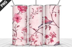 Lovely Hearts Tumbler Design | Valentine&#039;s Day Tumbler Wrap Product Image 5