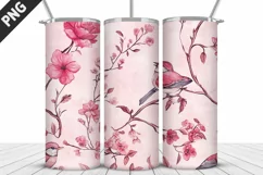 Lovely Hearts Tumbler Design | Valentine's Day Tumbler Wrap Product Image 5