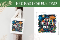 Cosmic Mushrooms Illustration, Make Your Own Magic PNG Product Image 1