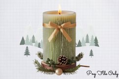 Olive Green Christmas Clipart Product Image 1