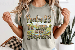 Psalm 23 The Lord Is My Shepherd PNG, Christian Sublimation Product Image 5