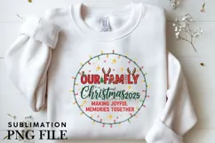 Family Christmas png design for T-shirts Product Image 3