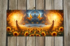 Romantic sunflowers | 8 summer Mug Sublimation designs Product Image 6