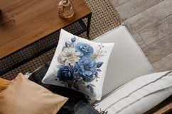 Winter Flowers Watercolor Clipart Bundle | Flower png Product Image 6