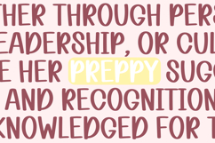 Sugar Prep - Preppy Handwritten Font Product Image 6