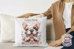 Dogs Sublimation design Funny Quote Pug French Bulldog PNG Product Image 2