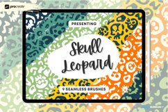 Skull Leopard | Procreate Brushes Product Image 1