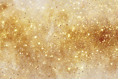 A golden glittery background with sparkling particles &amp; warm Product Image 1