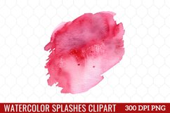 Watercolor Splash Clipart sublimation Product Image 1