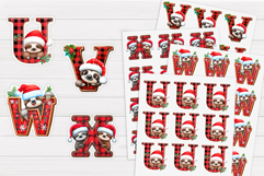 Christmas Letter Sticker Bundle. Christmas Sticker Printable Product Image 7