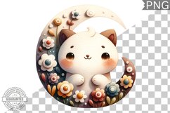 Quirky Animals Sublimation - Clipart PNG Design Product Image 1