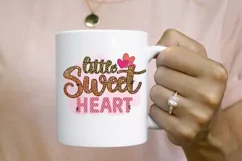 Little Sweetheart PNG For Valentines Day Sublimation Product Image 6