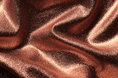 Rose gold fabric with a smooth and shiny texture Product Image 1