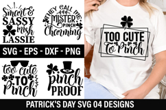 St. Patrick's Day SVG Design - They call me mister pinch cha Product Image 1