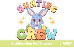 Easter Sublimation PNG Bundle Bunny Chick Farm Hip Hop Joy Product Image 8