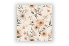 Nursery Toile Digital Paper Pack, Vintage Floral Toile Product Image 6