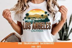 Los Angeles PNG, Hollywood Hills Palm Tree Sublimation Product Image 1