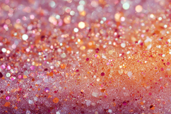 Sparkling glitter in shades of pink and orange Product Image 1
