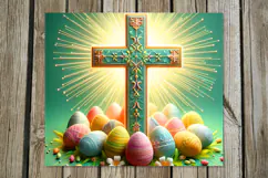Easter Christian cross | 4 Faith Skinny tumbler designs PLU2 Product Image 2