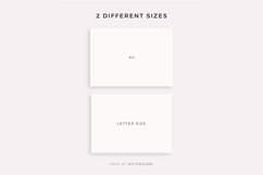 2028 Monthly Calendar Landscape, Printable, A4/Letter Size Product Image 6