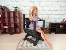 Miniature Tudor chair digital file 1:6 castle furniture Product Image 6