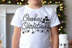 Cowboy Christmas SVG, PNG Cut file Cricut Printable Design Product Image 5