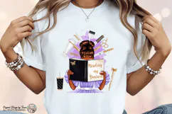 Black Hair Stylist PNG Business Mindset Sublimation Design Product Image 7