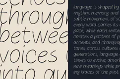 Eiren Delicate Hand Drawn Sans Font Product Image 6