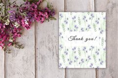 Watercolor Garden floral Digital Paper Product Image 6