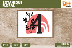 Botanique Floral Monogram Product Image 1