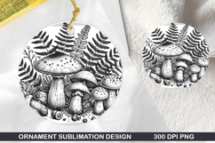 Pattern Stained Glass Ornament PNG ,Digital Download File Product Image 1