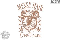 Messy Hair Sublimation - High Quality 300 Dpi Product Image 1