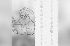 100 Procreate Vintage Santa Stamp Brushes Product Image 7