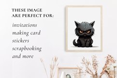 3 PNG Sarcastic Funny Grumpy Cat, Cat sublimation Bundle Product Image 4