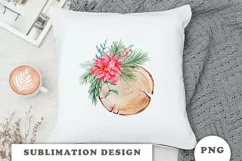 Winter Floral Decor Clipart PNG Product Image 6
