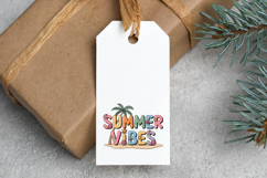 Playful Summer Vibes Rainbow Balloon Letters with Seashells Product Image 6